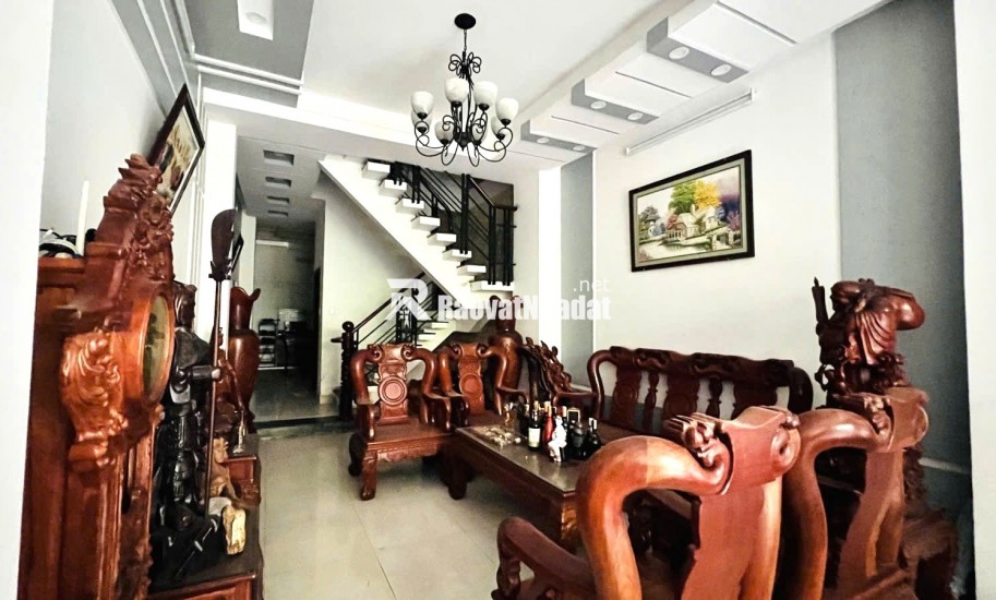 -NGỘP BANK– 60m² 4 Tầng/4Pn HẺM XE HƠI THÔNG P.8 Gò Vấp! Nhỉnh 6xTỷ TL!